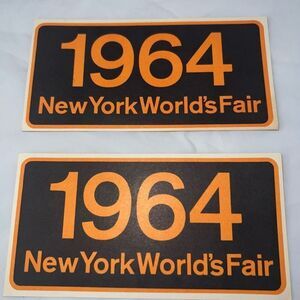 NY World’s Fair 1964 Junior Expressway Certificate New York World Fair Set of Tw